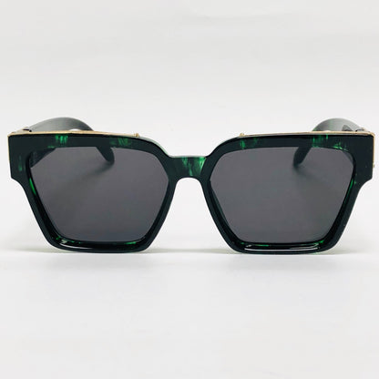 Gold Frame Large Size Sunglasses Men Women Shades Elegant Retro Classic Hip Hop