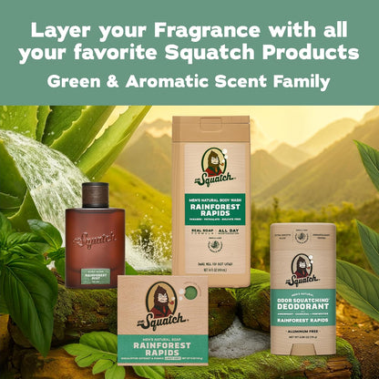 Natural Cologne for Men, Rainforest Mist Men&