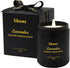 Candles Gifts for Men - Room Decor for Men, Natural Soy Wax Candles for Home Scented, Lavender Black Candles