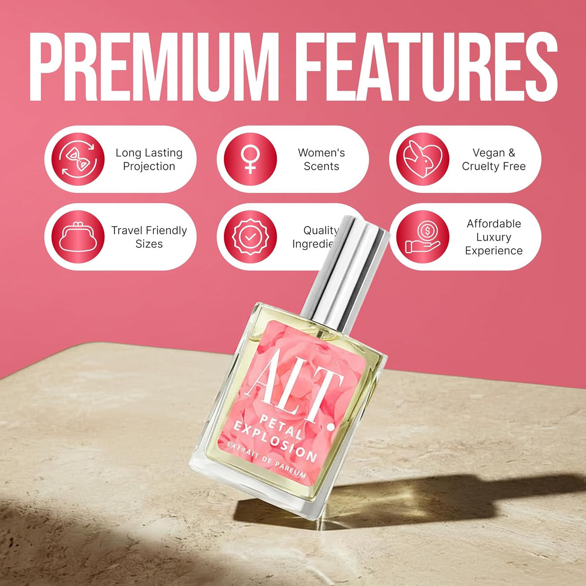 Petal Explosion - Inspired by Flower Bomb Perfume for Women, Extrait De Parfum, Long Lasting Floral Signature Luxury Women’S Fragrance, 60Ml