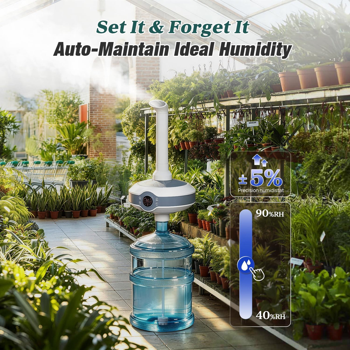 Humidifier Large Room 1000 Sq.Ft. Whole House &amp; Commercial