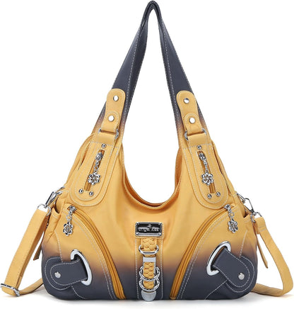 Angelkiss Hobo Purses and Handbags for Women Satchel Handbag Women Purses Large Daily Shoulder Bags