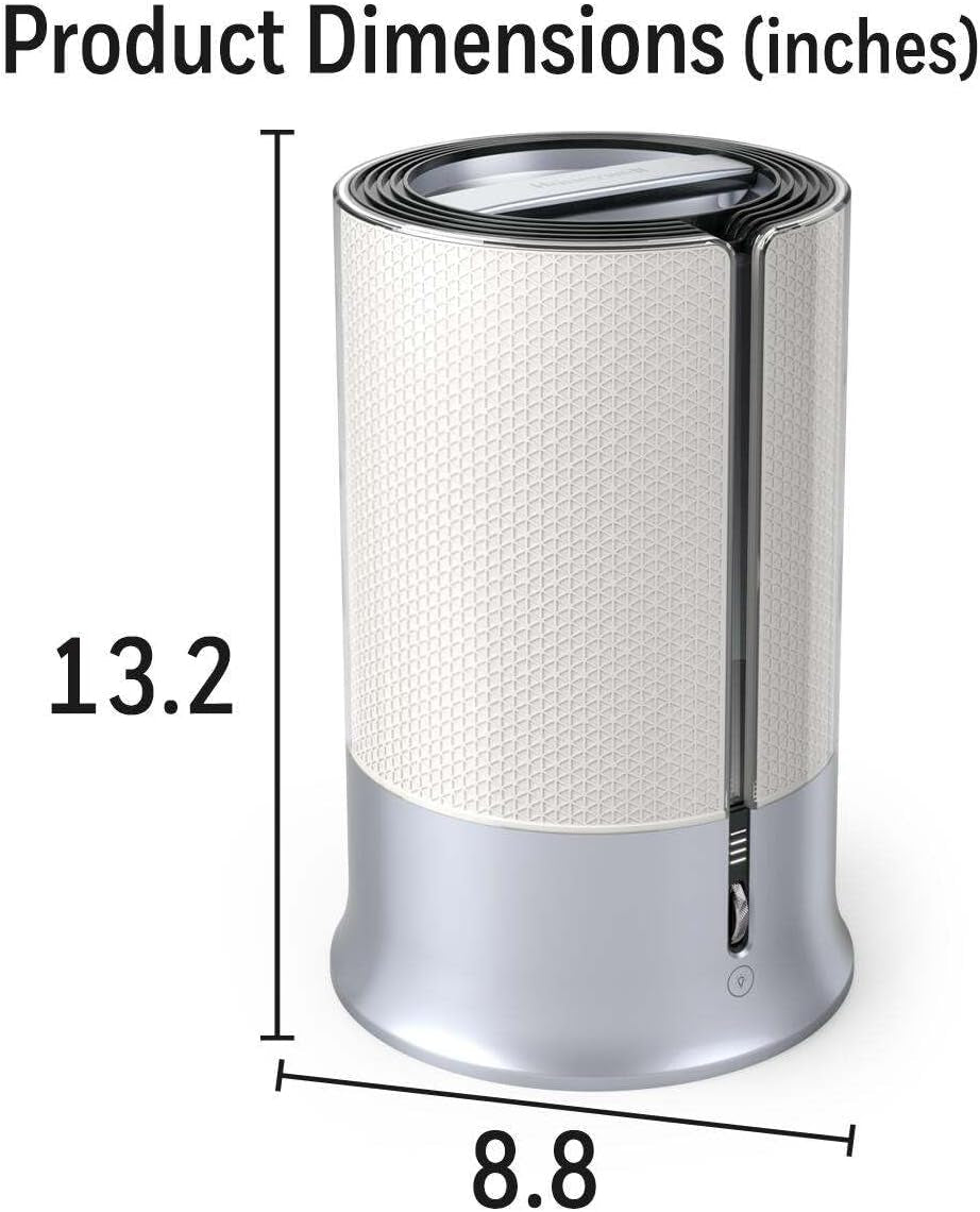 Designer Series Cool Mist Humidifier, White