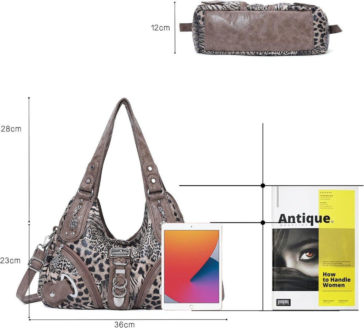 Angelkiss Hobo Purses and Handbags for Women Satchel Handbag Women Purses Large Daily Shoulder Bags