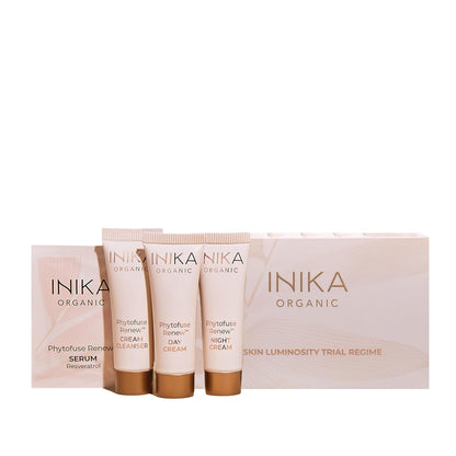 Organic Skincare Luminosity Trial Kit | Organic Skincare with Powerful, Natural, Clean, Nontoxic Ingredients. Cleanse, Moisturize and Treat Skin, Naturally.