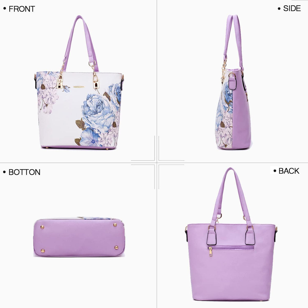 Designer Purses and Handbags for Women Satchel Shoulder Bag Tote Top Handle Bag