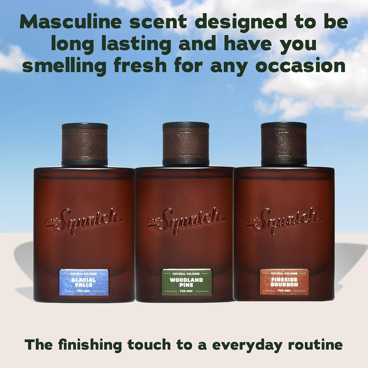 Natural Cologne for Men, Glacial Falls Men&