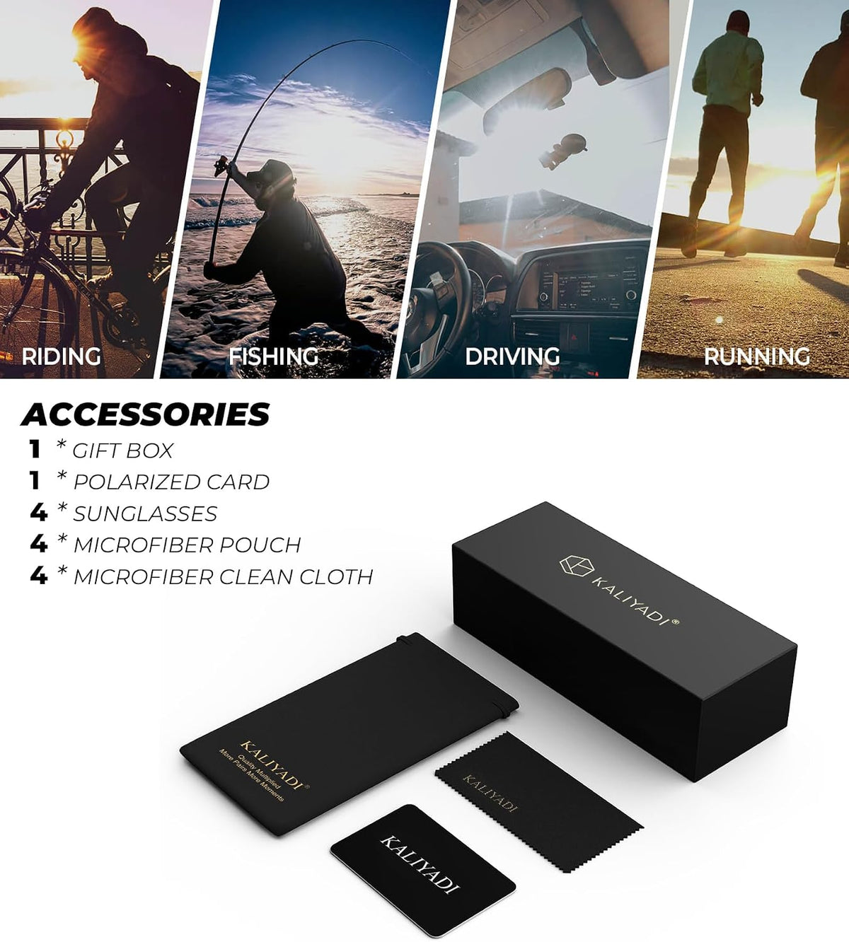 Mens Sun-Glasses Polarized Sunglasses-Men: Classic Sunglasses with Ultraviolet Protection for Driving Fishing Golf