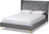 Beds (Platform), Queen, Gray