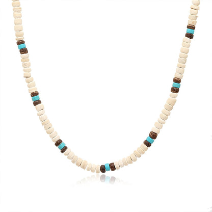 Puka Shell Necklace Men Summer Surfer Necklace Seashell Necklaces for Women Beach Necklaces for Men Beach Jewelry