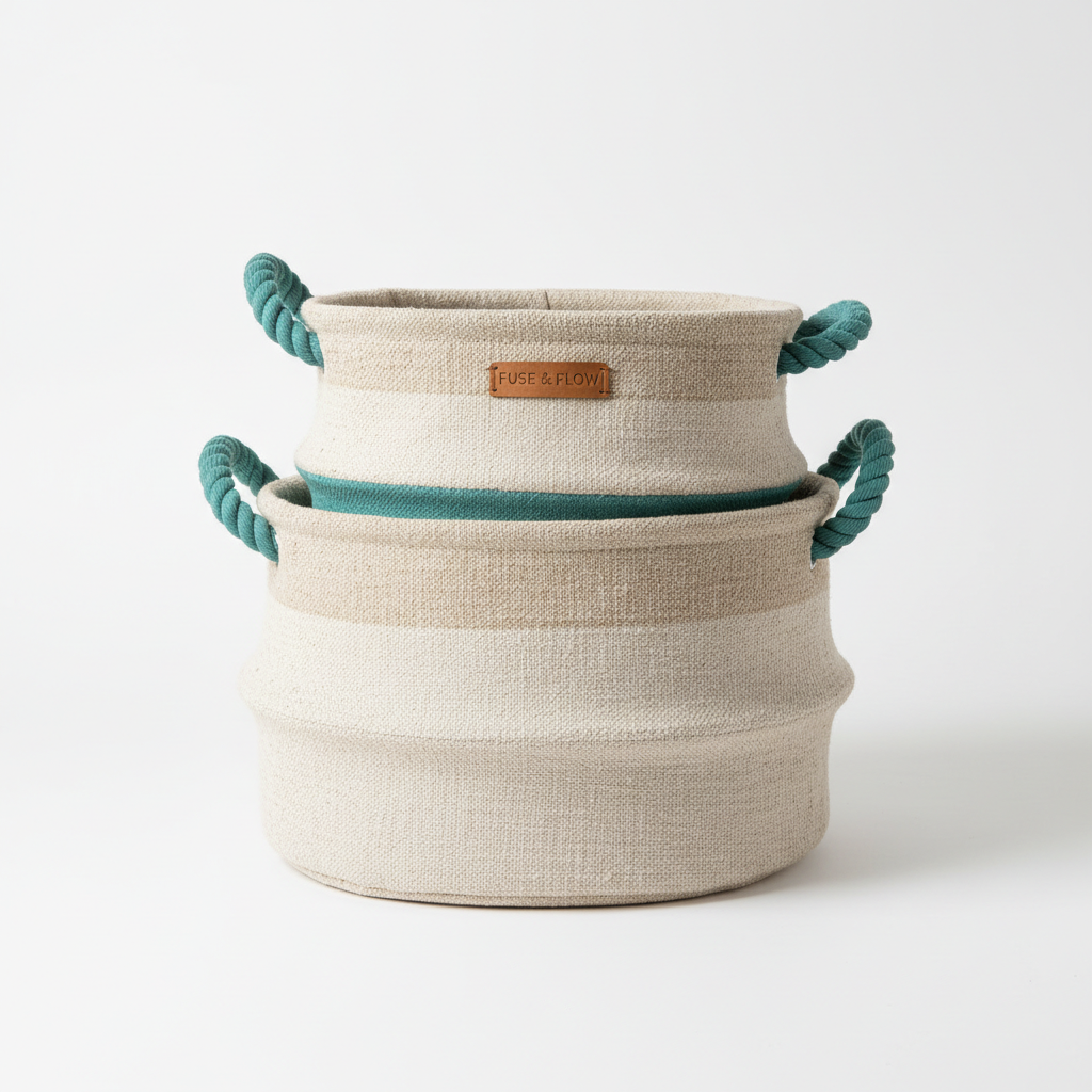 Flow Linen Nursery Storage Baskets
