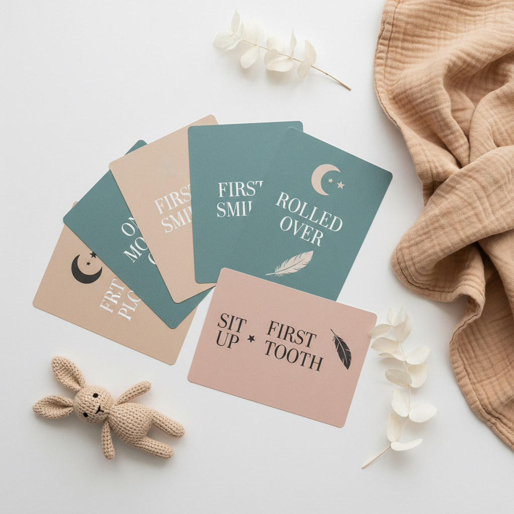 Flow Baby Milestone Card Set