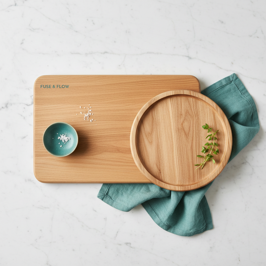 Fuse Wooden Serving Board Set