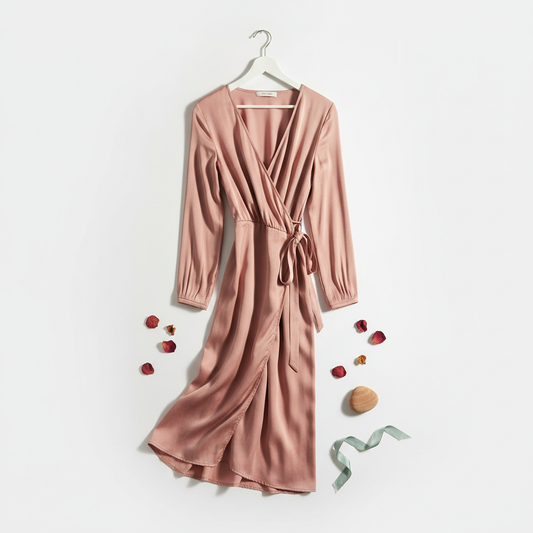 Fuse Silk-Touch Wrap Dress
